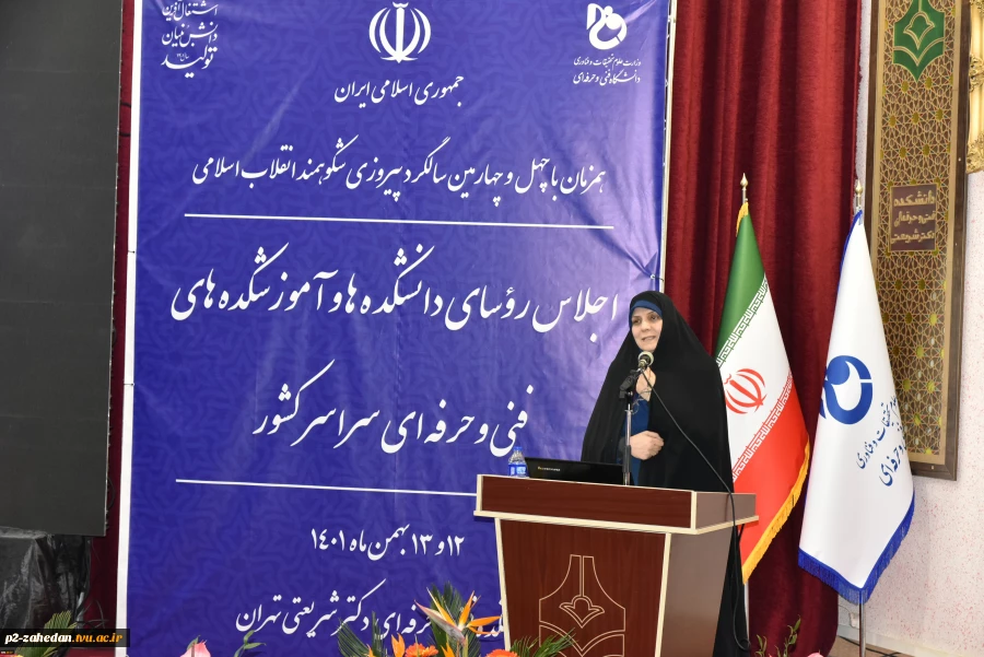 برگزاری دومین پنل تخصصی اجلاس رؤسای دانشکده‌ها و آموزشکده‌های فنی و حرفه‌ای سراسر کشور، عصر چهارشنبه، 12 بهمن‌ماه 1401 4
