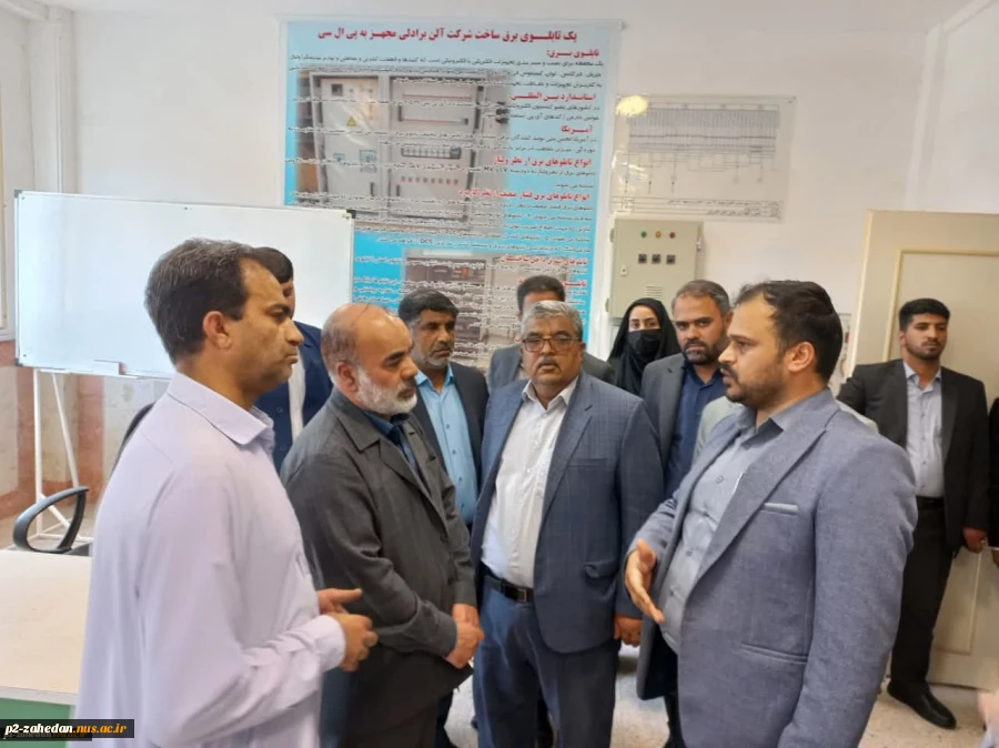 بازدید استاندار سیستان وبلوچستان از دانشگاه فنی وحرفه ای واحد استان سیستان وبلوچستان 2