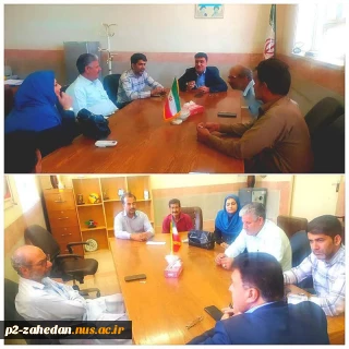 برگزاری جلسه شورای آموزشی و اداری جهت برگزاری امتحانات پایان ترم  در آموزشکده شهید عارفی زاهدان