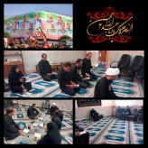 برگزاری مراسم سوگواری حضرت اباعبدالله الحسین (ع) وگرامیداشت شهدای اقتدار درآموزشکده شهید عارفی زاهدان